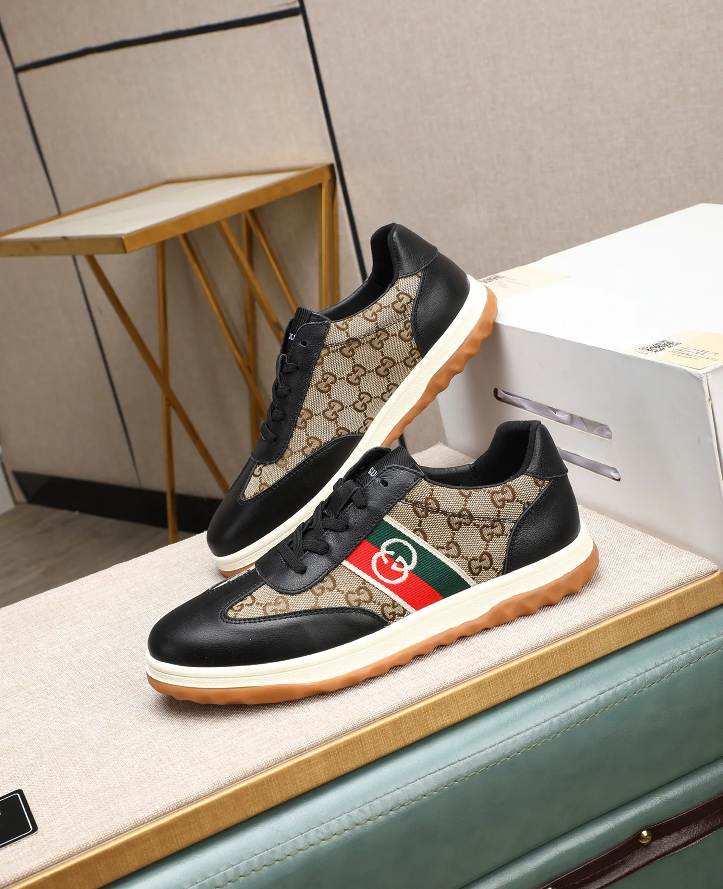 Men's men's shoes💰440 GUCCI🔍🔍2025 latest model Available at the counter at the same time, original calfskin imported from Italy, genuine leather lining, (high-end, extravagant, and classy) with exquisite workmanship, soles: original soles specially provided by the original factory, ⚠Exclusive double-layer movable molded soles are super comfortable⚠, real photos🎬The real ones are better🔍🔍"High quality·Follow the order" code number 38-44 (45 46 customized)